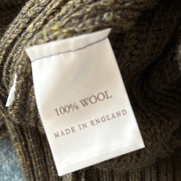 Peregrine Foxton Quarter Zip Jumper/Sweater Olive Green Size XXL - Picture 11 of 11